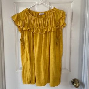 LuLaRoe shirt, ruffles, Size Large